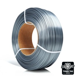 Rosa3D - PLA Silk - Acier (Steel) - 1,75 mm - 1 kg Refill avec RFID Ti