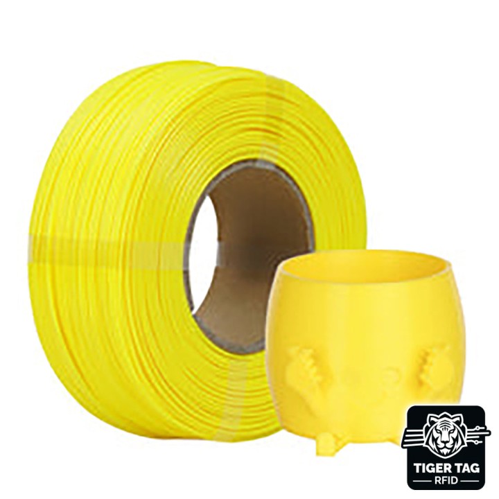 R3D - PLA High-speed - Jaune (Yellow) - 1,75 mm - 1 kg Refill avec RFI