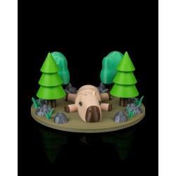 Capybara Relax Figurine Décorative | Impression 3D Artisanale Occitanie
