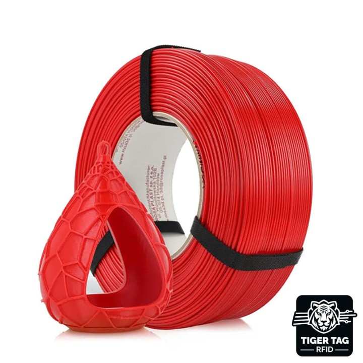 Rosa3D - PETG Standard HS - Rouge (Red) - 1,75 mm - 1 kg Refill avec R