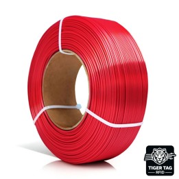 Rosa3D - PLA Silk - Rouge (Red) - 1,75 mm - 1 kg Refill avec RFID Tige