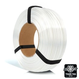 Rosa3D - PLA Silk - Blanc (White) - 1,75 mm - 1 kg Refill avec RFID Ti