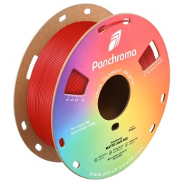 Panchroma PLA - Mat Rouge Lave (Matte Lava Red) - 1,75 mm - 1 kg | Esp