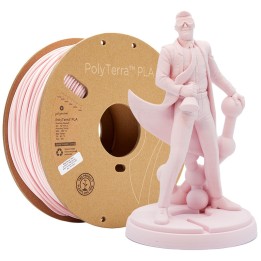 Polymaker - PolyTerra PLA - Rose Bonbon (Candy) - 1.75 mm - 1 kg | Esp