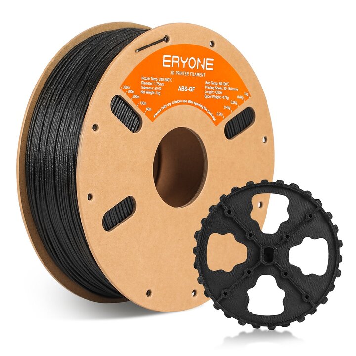 Filament ABS Fibre de Verre - 1,75 mm - Piece imprimee 3D fait main