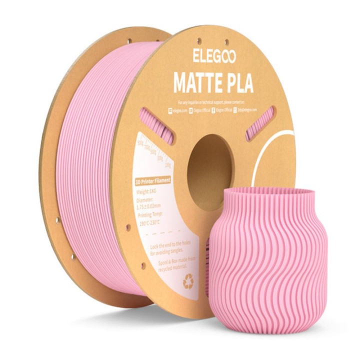 Elegoo - Matte PLA - Rose Sakura (Sakura Pink) - 1,75 mm - 1 kg | Espa