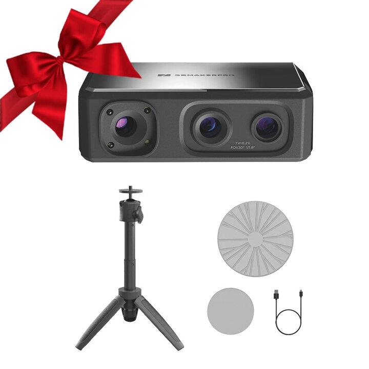 3DMakerpro - Pack Scanner Seal Lite + Trépied + Plateau tournant 