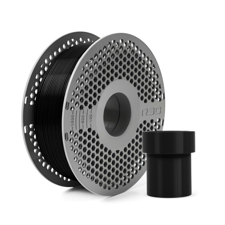 R3D - PETG High-Speed - Noir (Black) - 1,75 mm - 1 kg avec RFID TigerT
