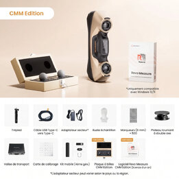 Revopoint - MetroY Ultra CMM Edition - Scanner 3D Sans Fil Perfor