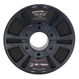 3DXTech - FIBREX PA6-GF30 - Noir - 1.75 mm - 750 g | Maison Drabi