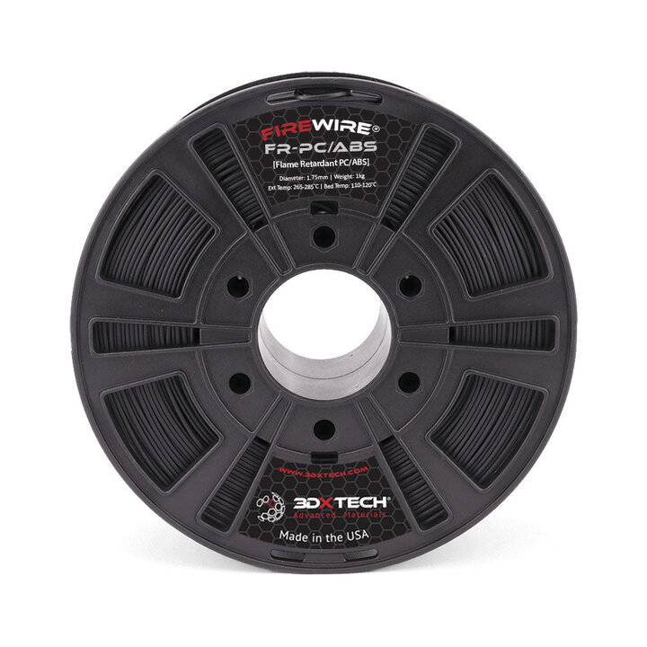 3DXTech - Firewire FR-PC/ABS - Noir - 1.75 mm - 1 kg | Maison Dra