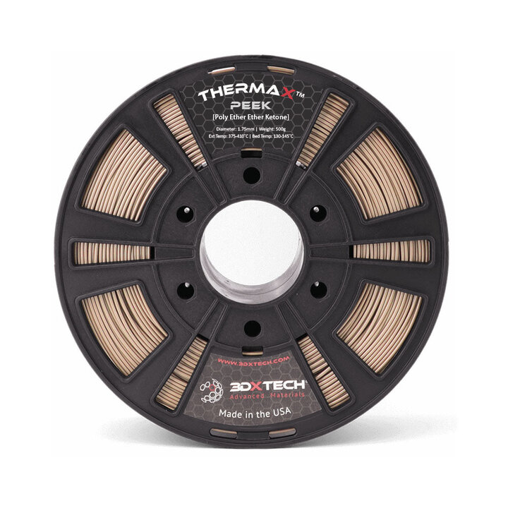 3DXTech - ThermaX PEEK - Naturel - 1.75 mm - 500 g | Maison Drabi