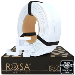 Rosa3D - PCTG - Blanc Neige (Winter White) - 1,75 mm - 1 kg Refill ave