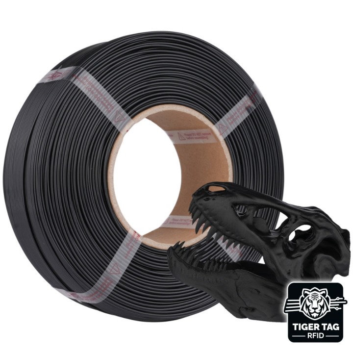 Jamg He - Hi-Speed PLA+ - Noir (Black) - 1,75 mm - 1 kg - Refill avec 