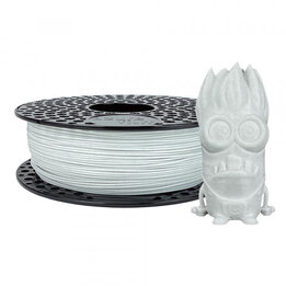 AzureFilm - PLA - Blanc Pailleté - 1.75 mm 1 kg | Maison Drabiec