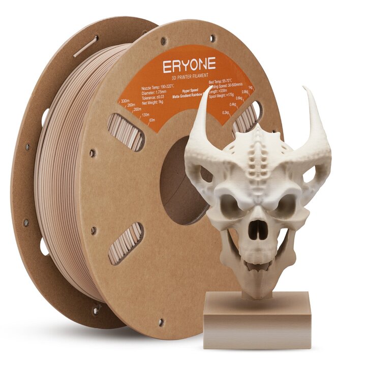 PLA Mat High-Speed Gradient Multicolore Filament | Maison Drabiec