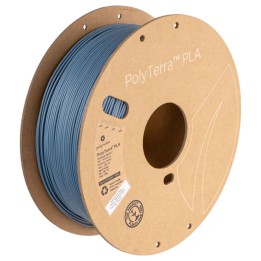 Polymaker - PolyTerra PLA - Bleu Doux (Muted Blue) - 1,75 mm - 1 kg | 