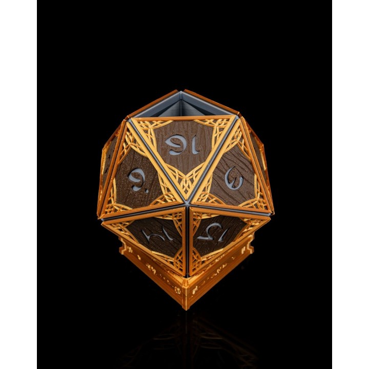 D20 Elfe Artistique - Décoratif