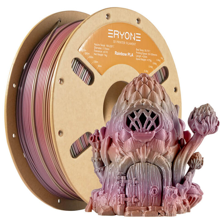 PLA Steampunk Arc-en-ciel Filament ERY-STEAMPUNK-RAINBO 1.75 mm