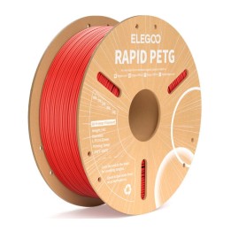 Elegoo - Rapid PETG - Rouge (Red) - 1,75 mm - 1 kg | Espace Maker
