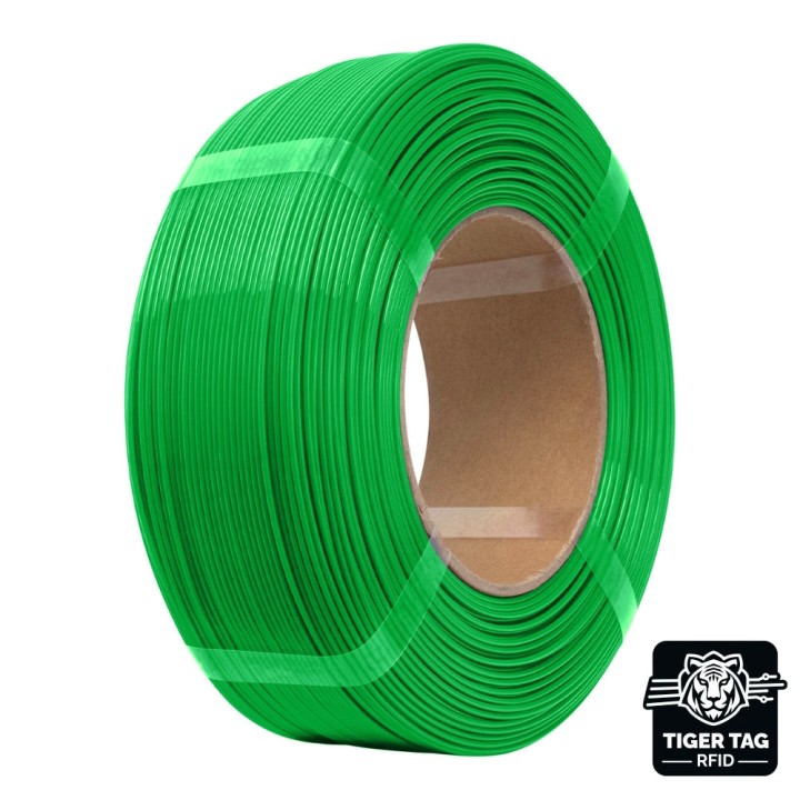 eSun - PLA Basic - Vert (Green) - 1.75mm - 1 kg Refill avec RFID Tiger