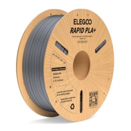 Elegoo - Rapid PLA+ - Argent (Silver) - 1,75 mm - 1 kg | Espace Maker