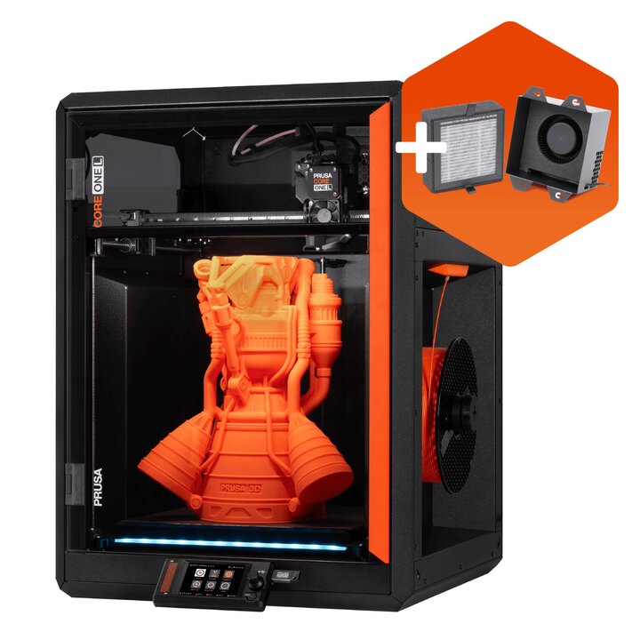 Prusa - Core One L - Imprimante 3D Fermée Grand Volume avec Advan