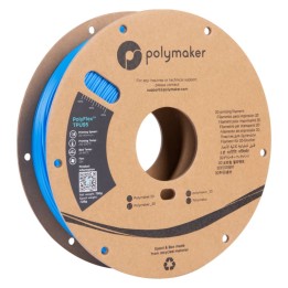Polymaker - PolyFlex (TPU 95A) - Bleu (Blue) - 1,75 mm - 750 g | Espac