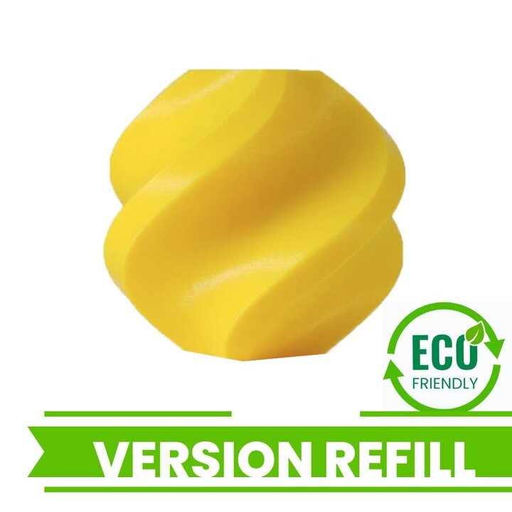 Bambu Lab - ABS - Jaune - 1,75 mm - 1 kg Recharge | Maison Drabie