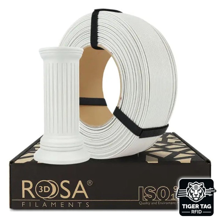Rosa3D - PETG Standard HS - Gris Clair (Light Gray) - 1,75 mm - 1 kg R