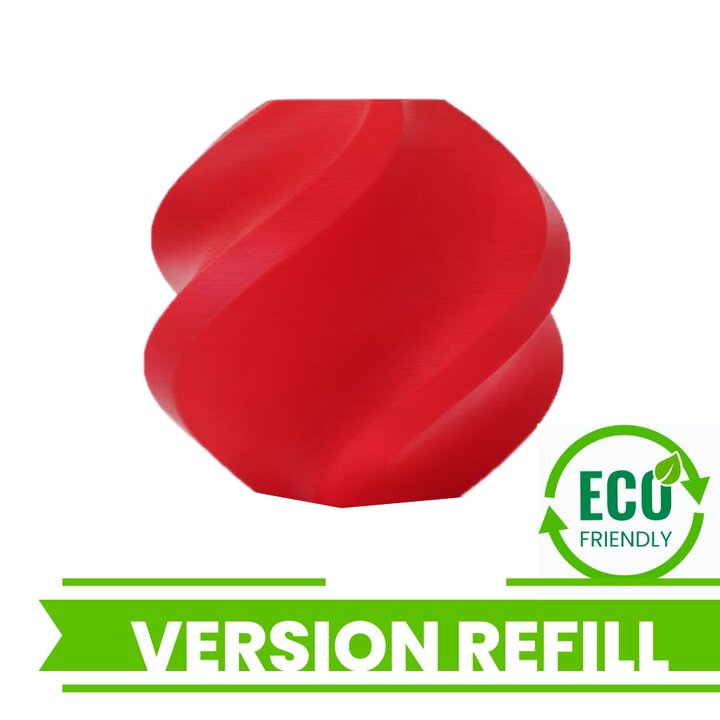 Bambu Lab - ABS - Rouge - 1,75 mm - 1 kg Recharge | Maison Drabie