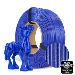 Rosa3D - PLA Galaxy - Saphir - 1,75 mm - 1 kg Refill avec RFID TigerTa