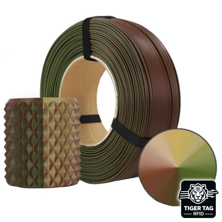 Rosa3D - PLA Magic - Camouflage (Army) - 1,75 mm - 1 kg Refill avec RF
