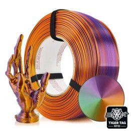 Rosa3D - PLA Magic Silk - Cameleon (Orange-Violet-Green) - 1,75 mm - 1
