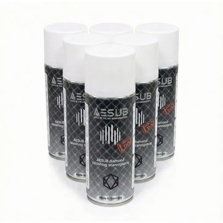 AESUB - Pack de 6 Spray Matifiant 400 ml - Diamond