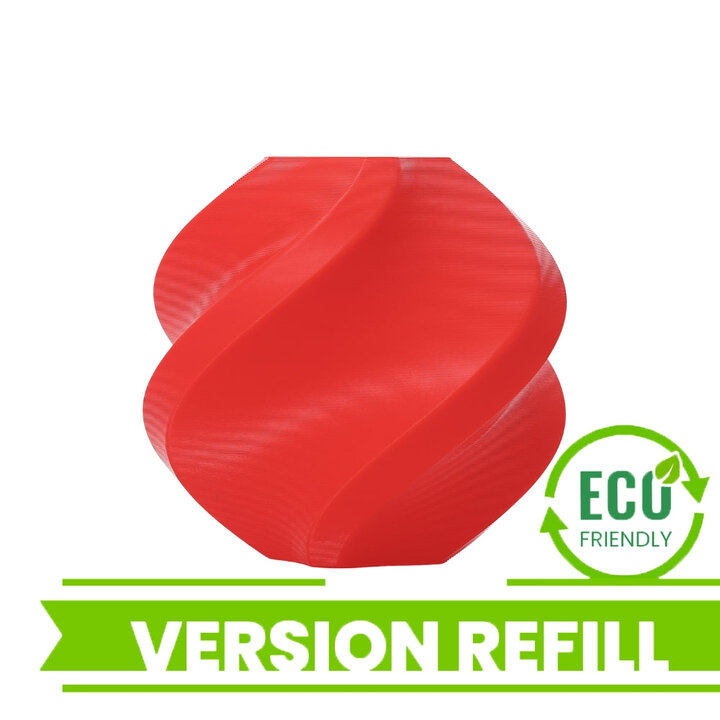Bambu Lab - PETG Basic - Rouge - 1,75 mm - 1 kg Recharge | Maison