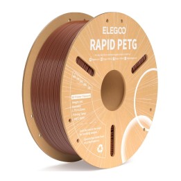Elegoo - Rapid PETG - Marron (Brown) - 1,75 mm - 1 kg | Espace Maker