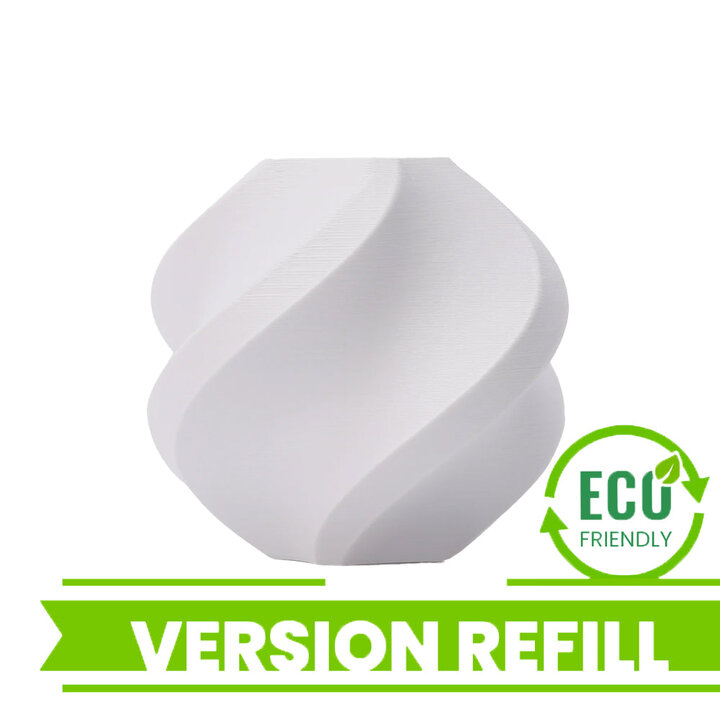 Bambu Lab - PETG HF - Blanc - 1,75 mm - 1 kg - Recharge | Maison 
