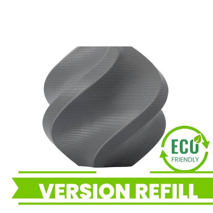 Bambu Lab - PETG HF - Gris Foncé - 1,75 mm - 1 kg - Recharge | Ma