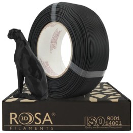 Rosa3D - PLA Speed - Noir Mat (Matt Black) - 1,75 mm - 1 kg Refill | E