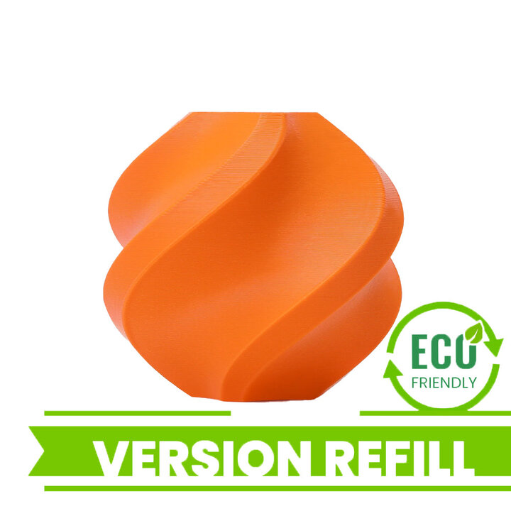 Bambu Lab - PETG HF - Orange - 1,75 mm - 1 kg - Recharge | Maison