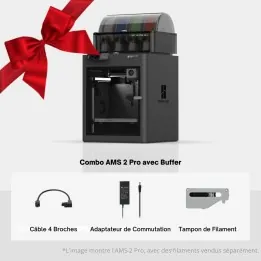 Bambu Lab - P1S Combo AMS 2 Pro (Combo with Buffer)