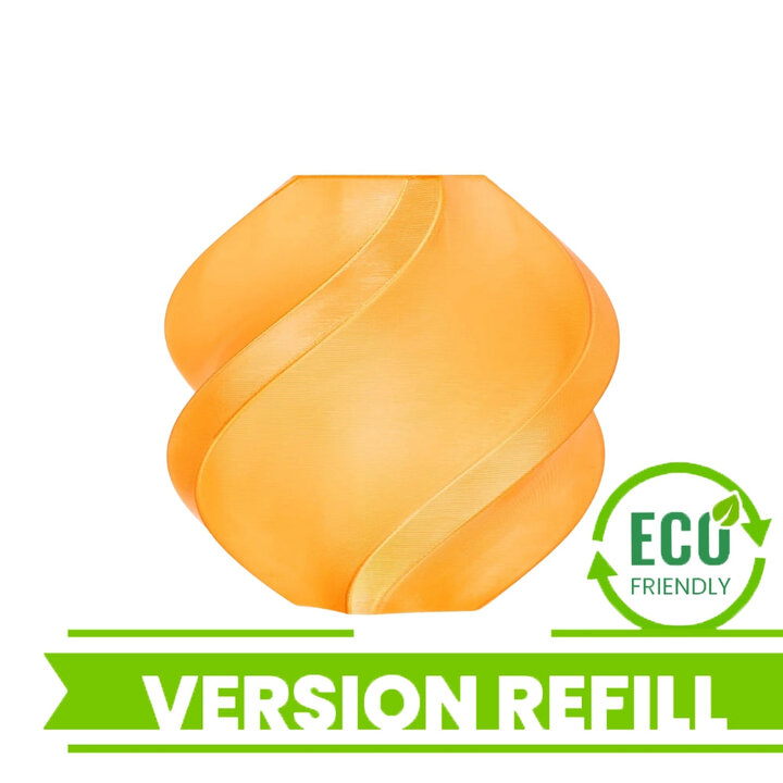 Bambu Lab - PETG Translucent - Orange - 1,75 mm - 1 kg Recharge |
