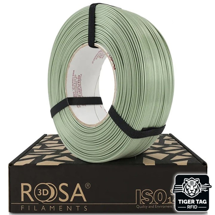 Rosa3D - PLA Starter - Vert Réséda (Reseda Green) - 1,75 mm - 1 kg Ref