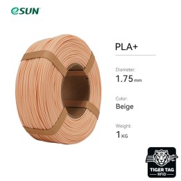 eSun - PLA+ - Beige - 1,75 mm - 1 kg Refill avec RFID TigerTag | Espac