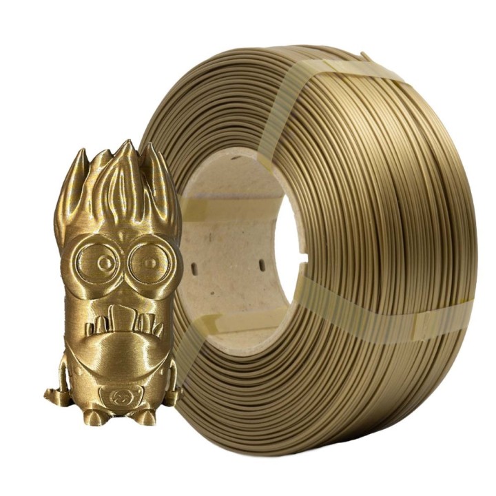 AzureFilm - PLA - Or (Gold) - 1,75 mm - 1 kg Refill | Espace Maker