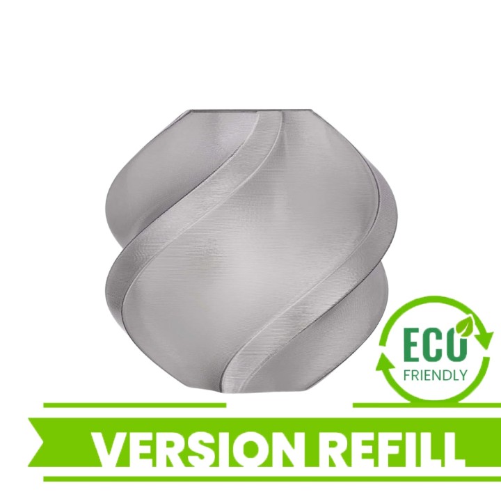 Bambu Lab - PETG Translucent - Gris (Gray) - 1,75 mm - 1 kg Refill | E