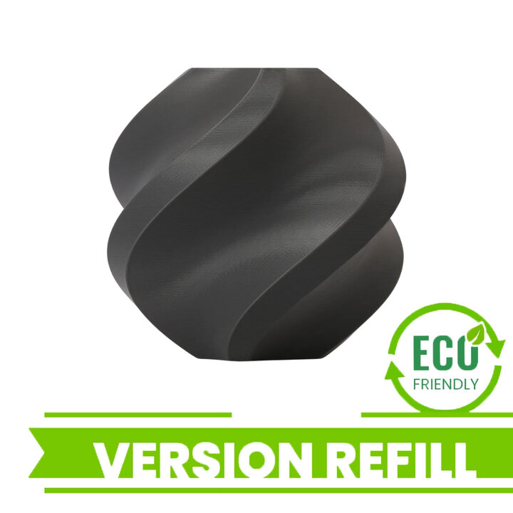Bambu Lab - PLA Basic - Gris Foncé - 1,75 mm - 1 kg Recharge | Ma