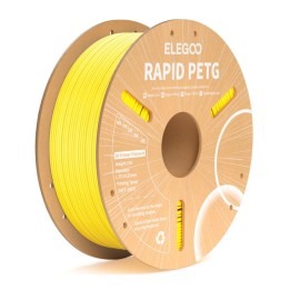 Elegoo - Rapid PETG - Jaune (Yellow) - 1,75 mm - 1 kg | Espace Maker
