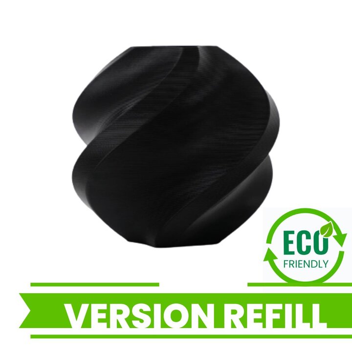 Bambu Lab - PLA Basic - Noir - 1,75 mm - 1 kg Recharge | Maison D